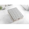 Kalune Design Čiužinys Bamboo 140x190 cm Double Size Middle Firm Mattress
