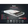 Kalune Design Čiužinys Basic 100x200 cm Single Size Firm Mattress
