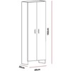 Kalune Design Curver WARDROBE KALUNEATLANTIS Baltas 30X49X182