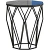 Kalune Design Šoninis staliukas Sofya - Juodas Marble