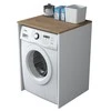 Kalune Desig CBNT FOR WASH MACH WHT/WALNUT 60X65X91.8 | Sourcing