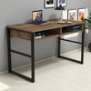 Puqa Design rašomasis stalas Nove-Walnut