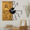 Wallity Dekoratyvinis medinis sieninis laikrodis Wooden Clock 29