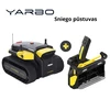 Belaidis robotas su sniego pūstuvo moduliu YARBO