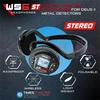 XP WS6 STEREO belaidės ausinės skirtos DEUS 2 metalo detektoriui