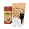 Augaliniai šokoladinės rudos spalvos plaukų dažai Chocolate Brown, Sattva Ayurveda, 150g