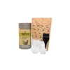 Augaliniai tamsiai šviesios pelenų spalvos plaukų dažai Dark Ash Blond, Sattva Ayurveda, 150g