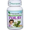 Ayumi Naturals Siauralapis bazilikas Tulsi, Planet Ayurveda, 60 kapsulių