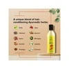 Maitinantis plaukų aliejus Amla, Jiva Ayurveda, 200ml