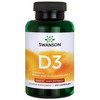 Vitaminas D3 1000TV, 25 mcg, Swanson, 250 kapsulių