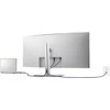 Monitorius 100,8 cm / 39,7 colių (5120 x 2160) Dell UltraSharp U4021QW lenktas 21:9 8ms 60Hz IPS 2xHDMI DisplayPort VESA Lift WUHD Sidabrinis