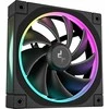 DeepCool FL12 Kompiuterio dėklas Fan 12 cm Juodas 1 pc(s)