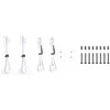 120 mm Thermaltake CT120 ARGB Sync PC aušinimo ventiliatorius baltas 500-2000 aps./min - 2 pak.
