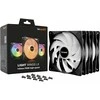 be quiet! Light Wings LX 140mm ventiliatorių rinkinys