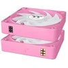 Thermaltake CT140 EX ARGB Sync kompiuterio aušinimo ventiliatorius burbulas rožinis 3 vnt.