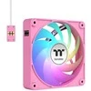 Thermaltake CT140 EX ARGB Sync kompiuterio aušinimo ventiliatorius burbulas rožinis 3 vnt.