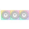140 mm „Thermaltake TOUGHFAN EX 140 ARGB Sync“ baltos 3 vnt. pakuotė