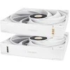 Thermaltake EX14 Pro kompiuterio korpuso ventiliatorius, 14 cm, baltos spalvos, 3 vnt.