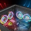 Thermaltake SWAFAN 14 RGB juodas
