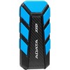 ADATA Išorinis kietasis diskas SSD SD820 1 TB, Externe SSD - juodas/mėlynas, USB-C 3.2 Gen 2 (10 Gbit/s)