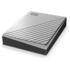 Kietasis diskas 2,5 Western Digital My Passport Ultra Mac 6TB Sidabrinis USB-C/USB3.0 HDD 6,35cm 2,5Zoll Metal finish RTL portable external
