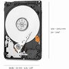 SanDisk WD Mėlyna Mobile 2TB HDD 7mm 5400Rpm SATA 6Gb/s serial ATA 128MB cache 2.5" RoHS compliant internal Bulk