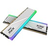 ADATA DDR5 - 48GB - 6000 - CL - 30 (2x 24 GB) dual kit, RAM (baltas, AX5U6000C3024G-DTLABRWH, Lancer Blade RGB, INTEL XMP, AMD EXPO)