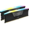 RAM 48 GB Corsair DIMM 6000 (2x 24 GB) Dual-Kit (juodas. CMH48GX5M2E6000C36. Vengeance RGB. INTEL XMP)