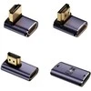HDMI adapterių rinkinys 4smarts 8K 4 vnt. – aukštyn, žemyn, šoninis, kabelio jungtis, pilkas