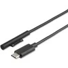 Kabelis 4smarts Connect Cable USB-C 5A 1m do Microsoft Surface juoda