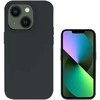 Dėklas 4smarts skystas silicis. C Cupertino iPhone 14, juodas
