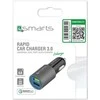 4Smarts automobilinis įkroviklis Rapid 30W su greitu įkrovimu, matinis pilkas