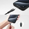 Kabelis USB-C/USB-A 4smarts 4in1 1.2m juodos spalvos