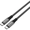 4smarts USB-C į USB-C laidas PremiumCord 100W 1,5m juodas