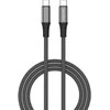 4smarts USB-C į USB-C laidas PremiumCord 100W 3m juodas