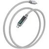 4smarts USB-C kabelis DigitCord 100W 1,5m, pilkas