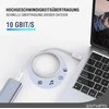 USB kabelis 4smarts USB-C - USB-C 1.5 m Baltas (540959)