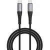 Kabelis USB 4smarts USB-C - USB-C 1.5 m Juodas (541454)