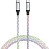 Kabelis 4smarts USB-C 60W 1.5m RGB