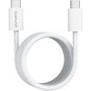 4smarts USB-C laidas 100W 5A 1.5m magnetiniu būdu ištraukiamas balta/baltas 541012