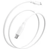 4Smarts USB-C/USB-C silikoninis kabelis High Flex 60W 1,5m., baltas