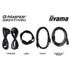 iiyama G-MASTER GB2471HSU-B1 computer monitorius 60.5 cm (23.8") 1920 x 1080 pikselių Full HD Juodas