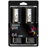 RAM ADATA DDR5 64GB - 4800 - CL - 40 - Dual-Kit - DIMM - AD5U480032G-DT - Premier - juodas