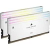 Stacionarių kompiuterių atmintis CORSAIR RAM DOMINATOR TITANIUM CMP64GX5M2B6400C32W RGB 64GB (2 x 32GB), Baltos spalvos
