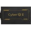 650W „Enermax“ maitinimo šaltinis 650W „CyberG II 80+ Gold“ Juodas be modifikacijų