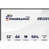 Monitorius iiyama ProGraphic HB3201UHSNP-B1 - IPS | 4K | USB-C PW96W | 31,5"
