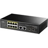 Šakotuvas 10 prievadų komutatorius CUDY GS1010PS2