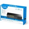 Šakotuvas 10 prievadų komutatorius CUDY GS1010PS2