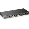 Šakotuvas ZYXEL GS1100-10HPV2, nevaldomas POE 8X gigabitas, 2X šviesolaidinis uplink, 130 vatų POE (5 metų garantija)