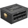 „Sharkoon Rebel P20 SFX 850W“, kompiuterio maitinimo šaltinis - juodas, 1x 12 kontaktų didelio galingumo jungtis, 2x PCIe, kabelių valdymas, 850 vatų